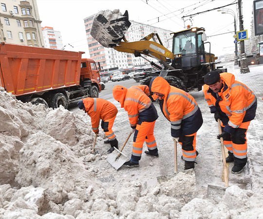 Уборка снега в Шатуре и  Московской области