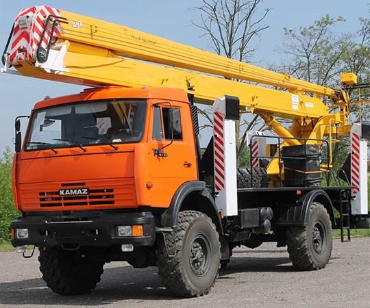Аренда автовышки в Шатуре и  Московской области
